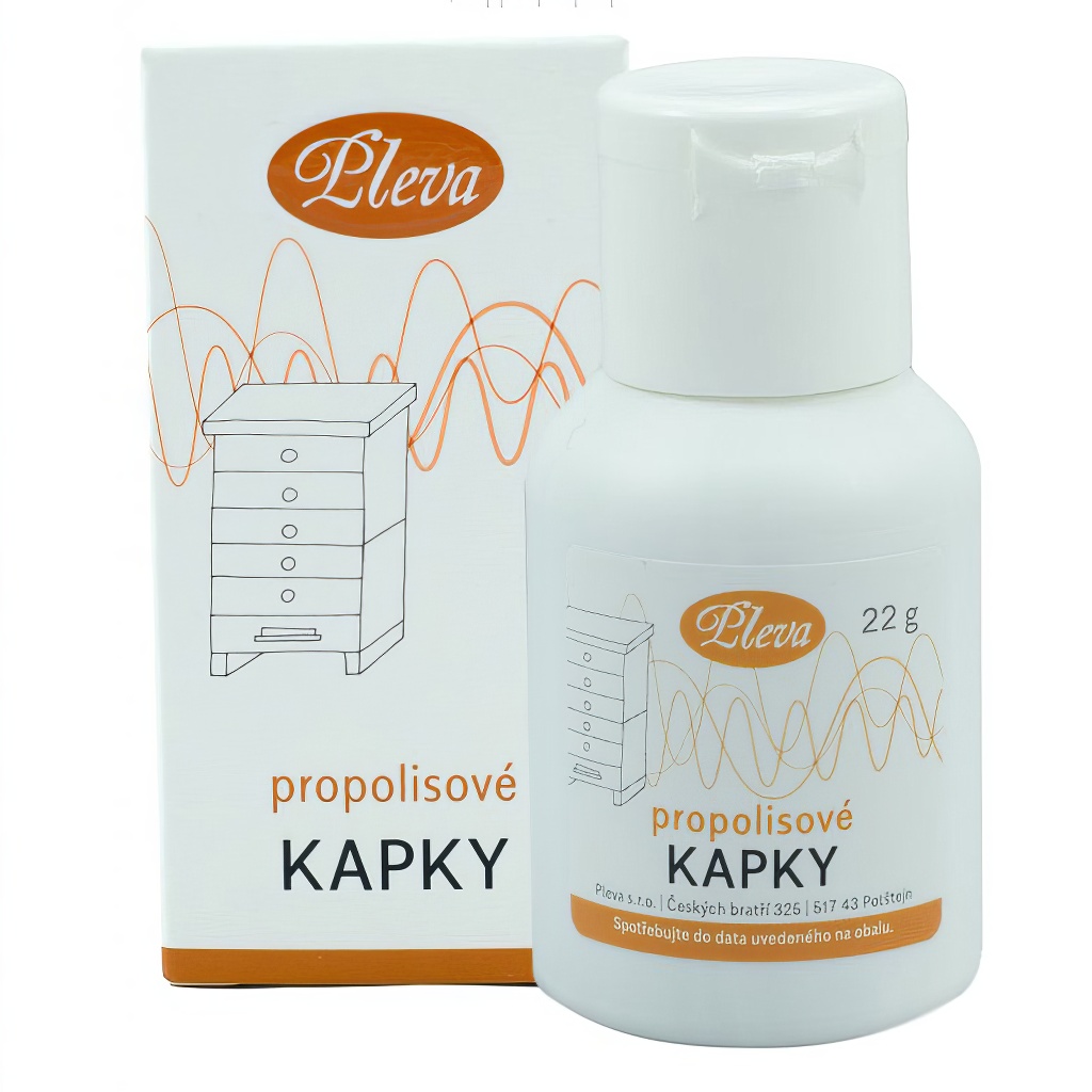 Pleva Propolisowe krople - nalewka - mini - 22g